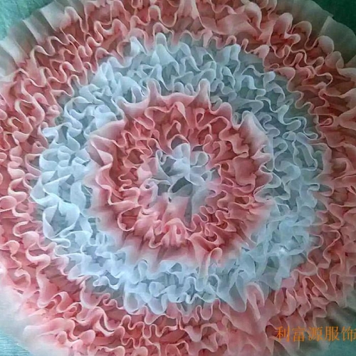 特种混合绣、盘带绣、绳绣、绳带绣